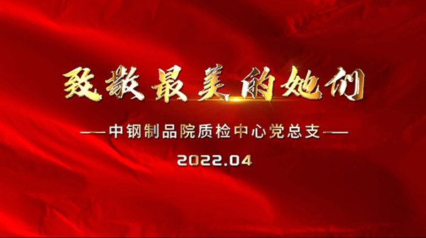 中鋼國(guó)檢的她們，有一種力量——記“巾幗心向黨，奮斗綻芳華”主題黨日活動(dòng)