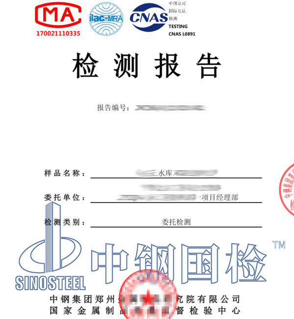 水庫大壩安全鑒定檢測報(bào)告